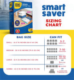 Smart Saver Reusable Variety Pack of 3 Jumbo 3 Large with Electric pump and manual pump For travelling Online in India at Smartsaver.in