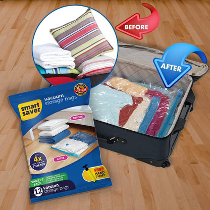 12 PACK( 3 Jumbo + 3 Large + 3 Medium + 3 Small)