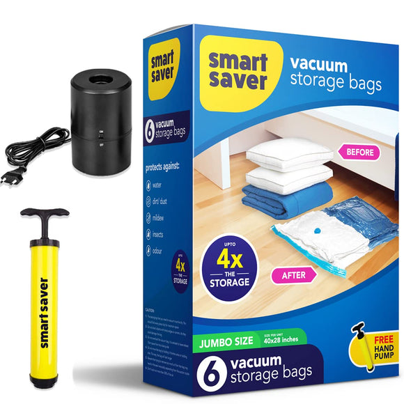 vacuum pack bags with electric pump