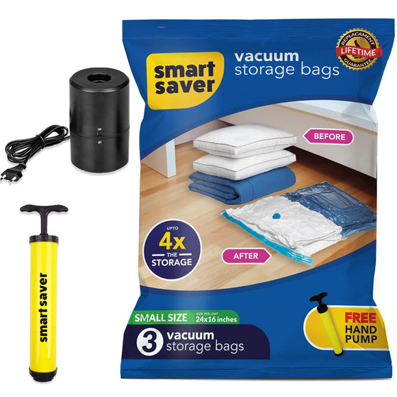 storage bags for clothes with electric pump
